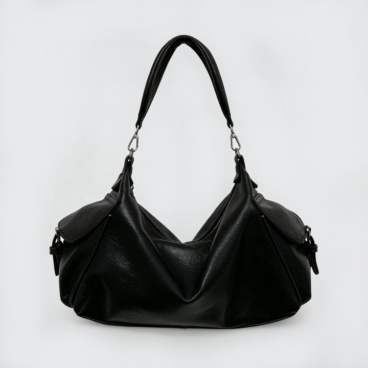 Luxurious Slouchy Leather Shoulder Bag