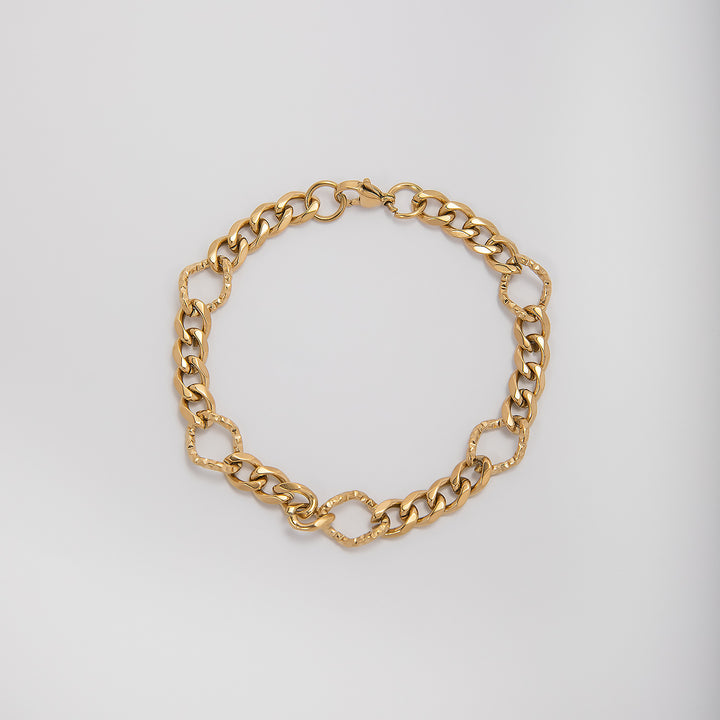 Chunky Interlocking Link Chain Necklace Kalsten