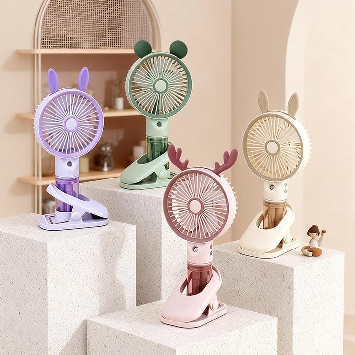 Women's Portable Cooling Fan with Water Mist Kalsten