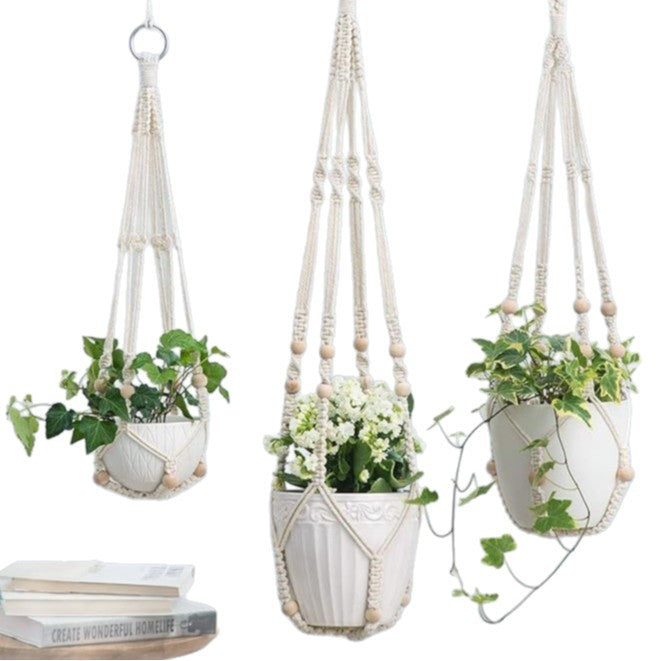 Decorative Macramé Plant Hanger Set