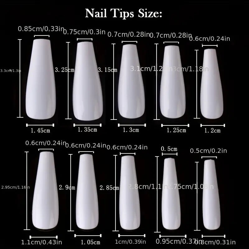 Acrylic nails for refill Kalsten