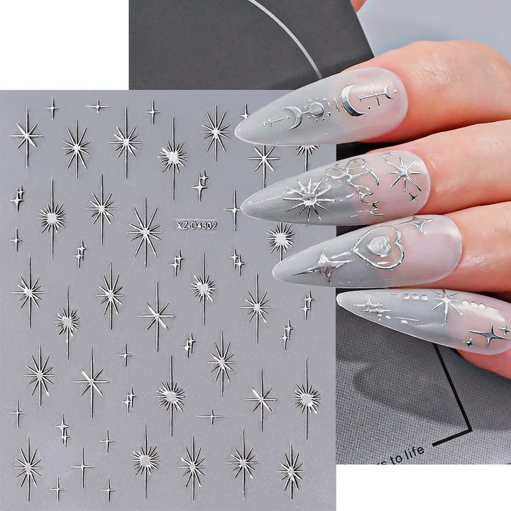 Nail Art Decorative Foil Stickers