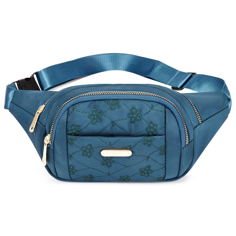 WoChic Embroidered Fanny Pack