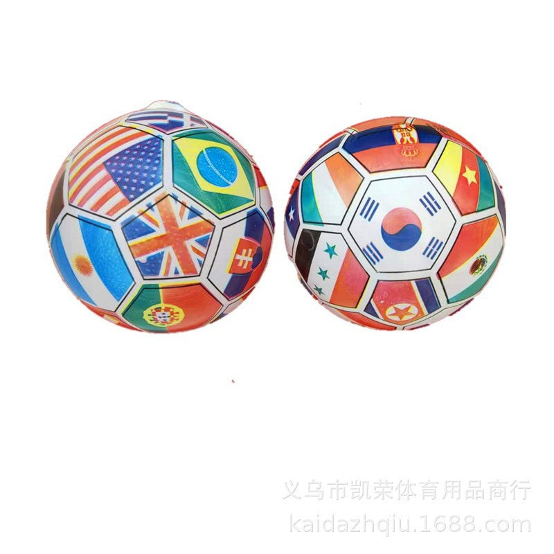 Unisex Versatile Soccer Ball with International Flag Designs Kalsten