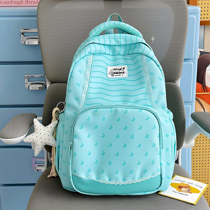 Playful Butterfly-Themed School Backpack Kalsten