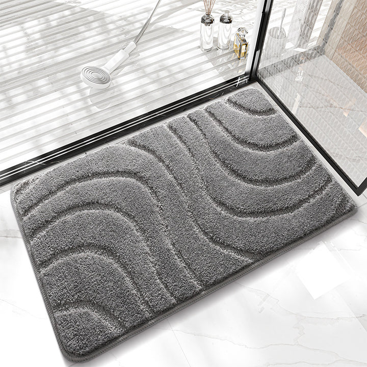 Soft Textured Memory Foam Bath Mat Kalsten
