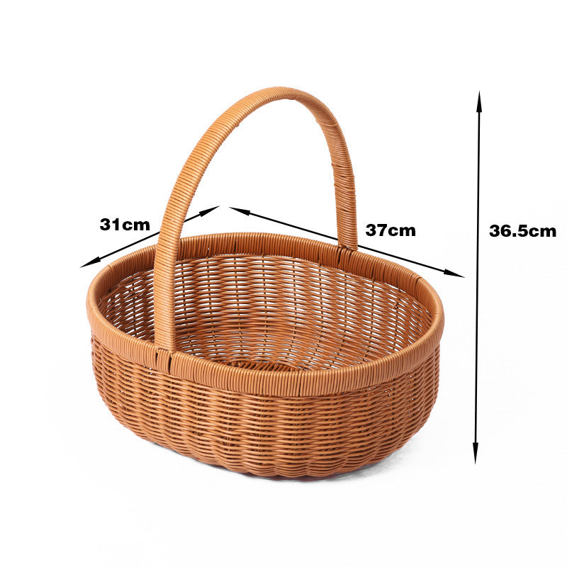 Elegant Handwoven Storage Basket Kalsten