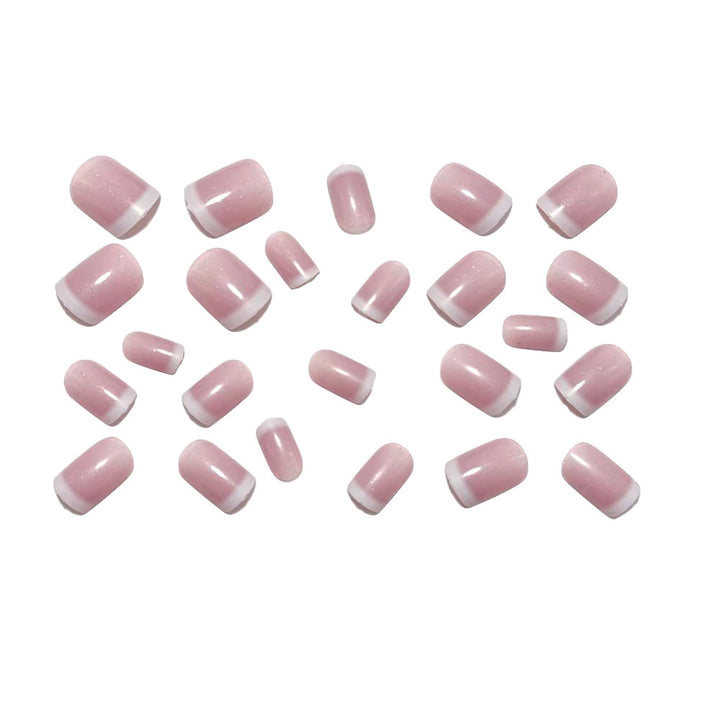 Elegant Art Nails with High Gloss French Tip Kalsten