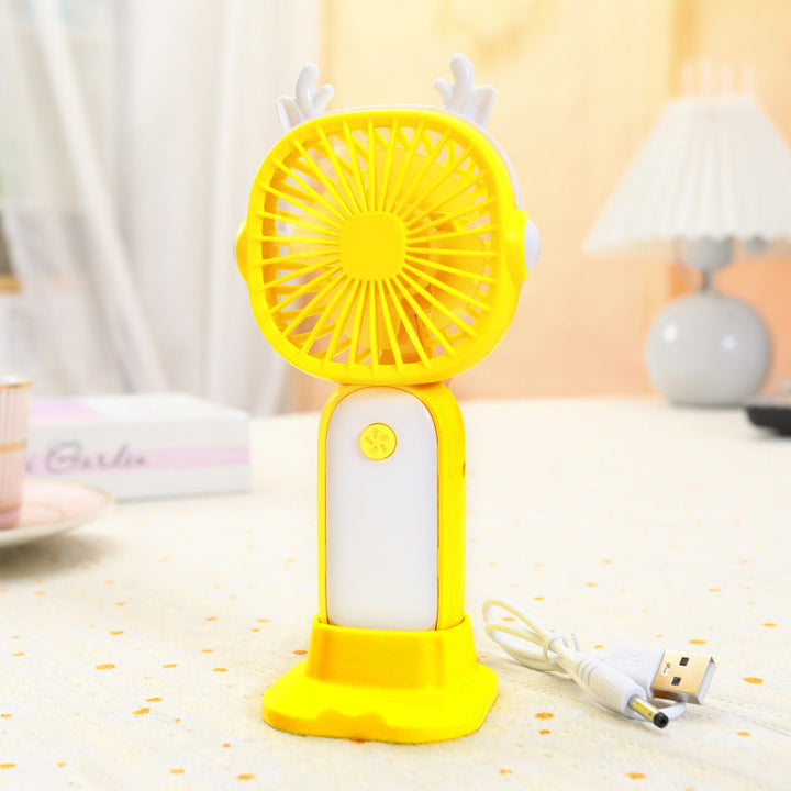 Ladies Portable Hand Fan with Cute Design Kalsten