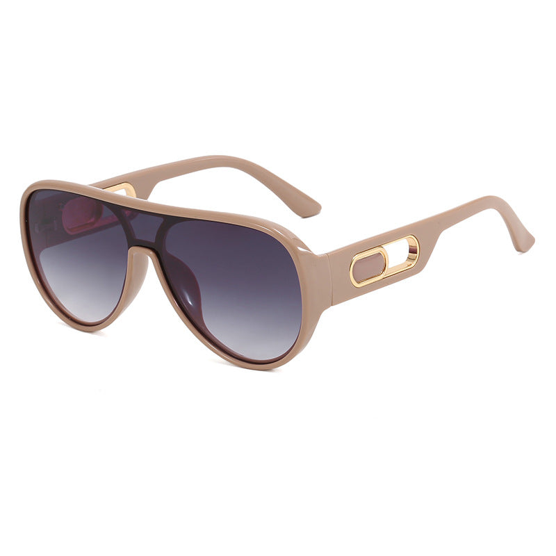 Ladies Elegant Oversize Sunglasses with Designer Details Kalsten