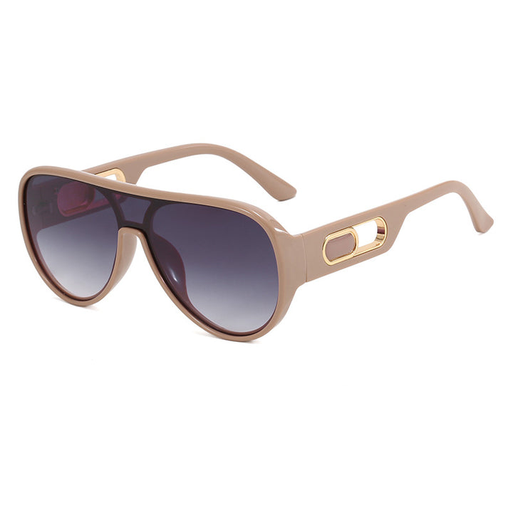 Ladies Elegant Oversize Sunglasses with Designer Details Kalsten
