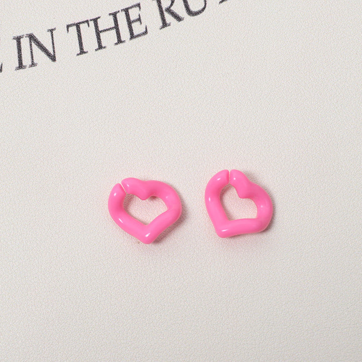 WoHeart-Shaped Decorative Earrings kalsten