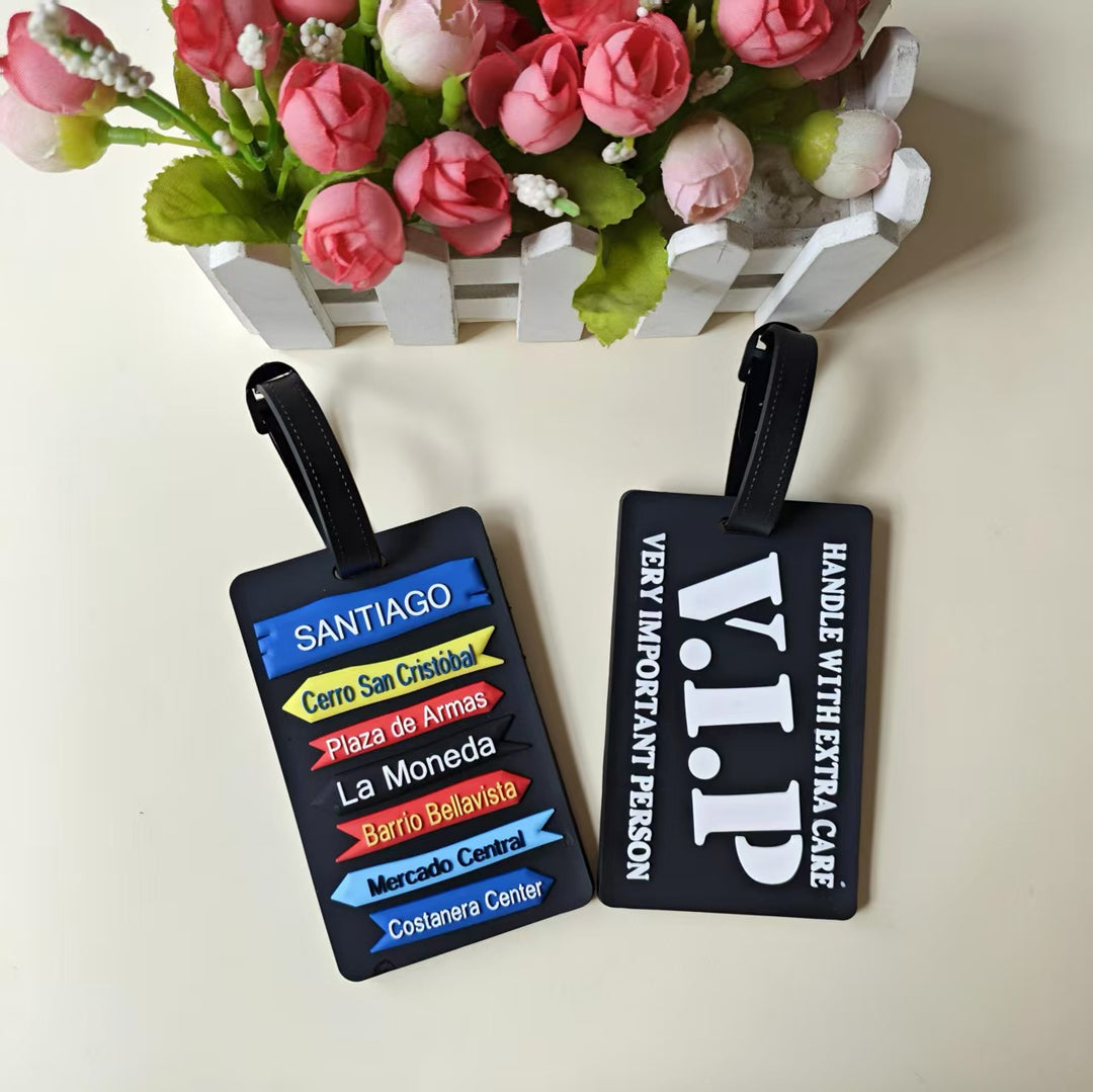 Unisex Creative Destination-Themed Luggage Tag Kalsten