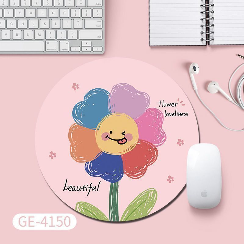 Creative Floral Design Mouse Pad