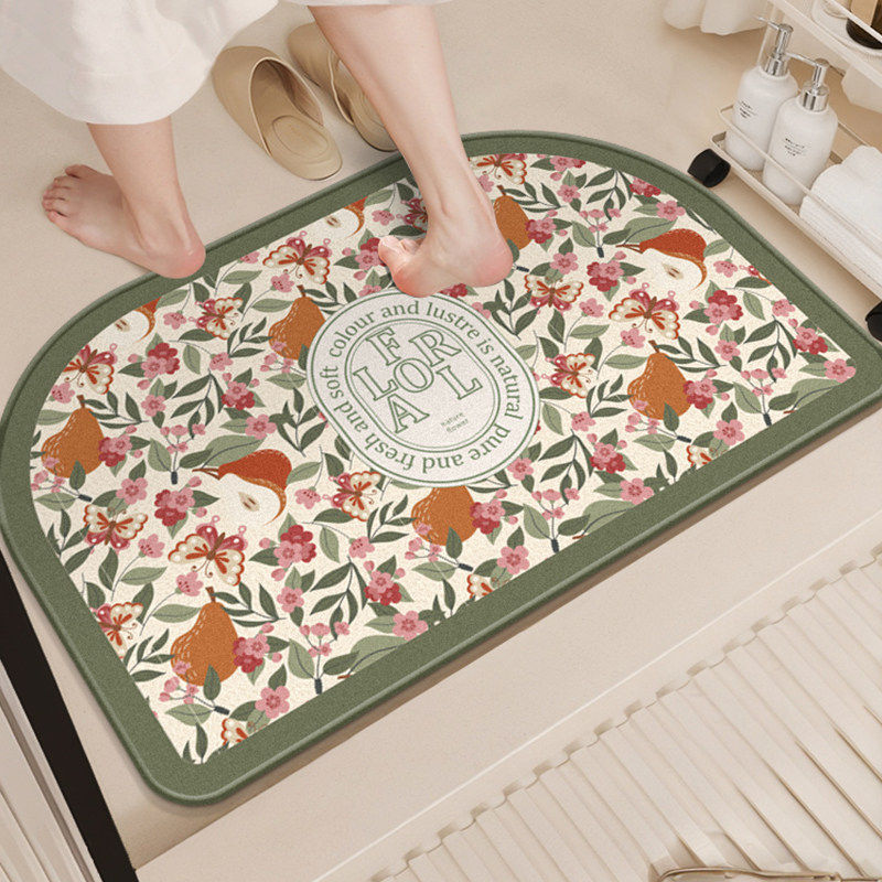 Non-Slip Inspirational Bathroom Mat Kalsten