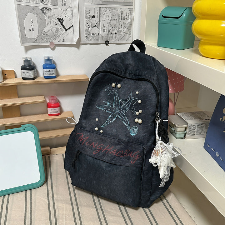 Decorative Beach-Themed Backpack Kalsten