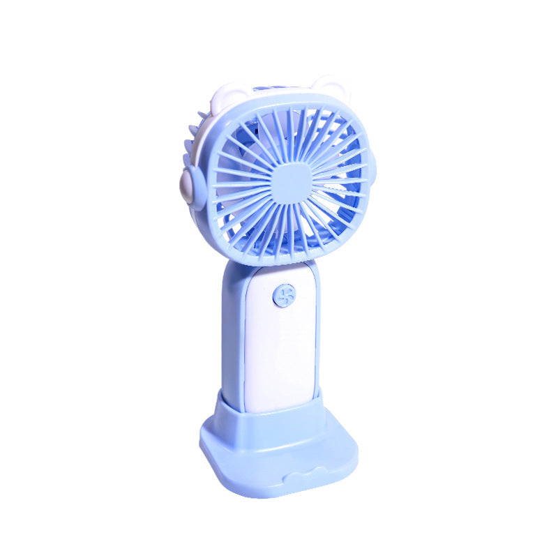 Ladies portable hand fan in cute cat design Kalsten