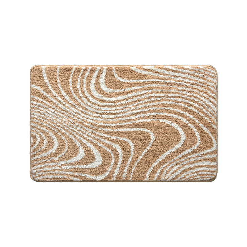 Abstract Wave Pattern Bath Mat Kalsten