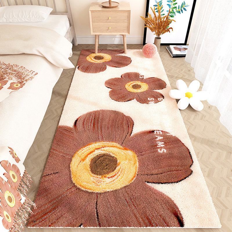 Floral Pattern Decorative Area Rug