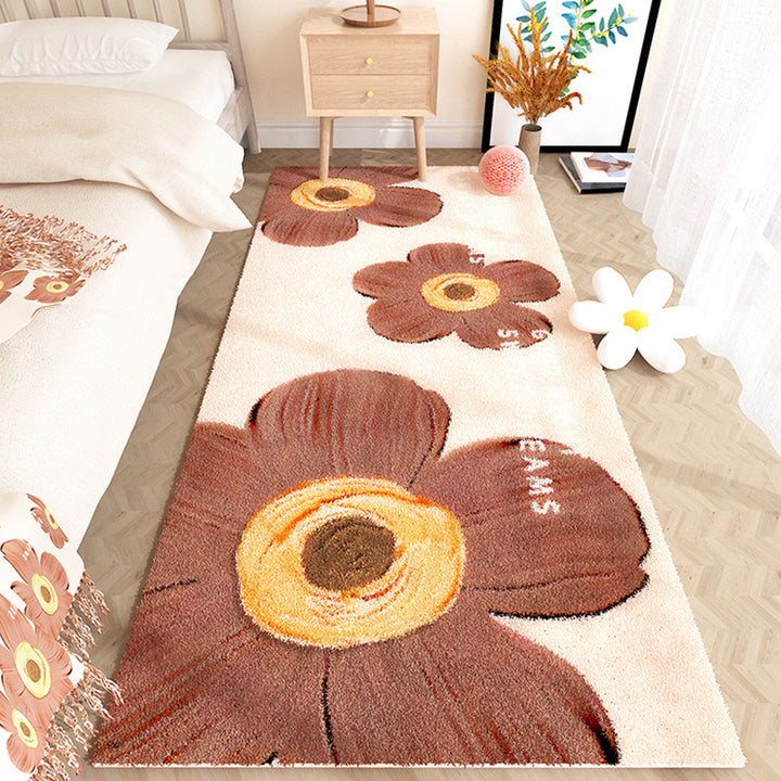 Floral Pattern Decorative Area Rug