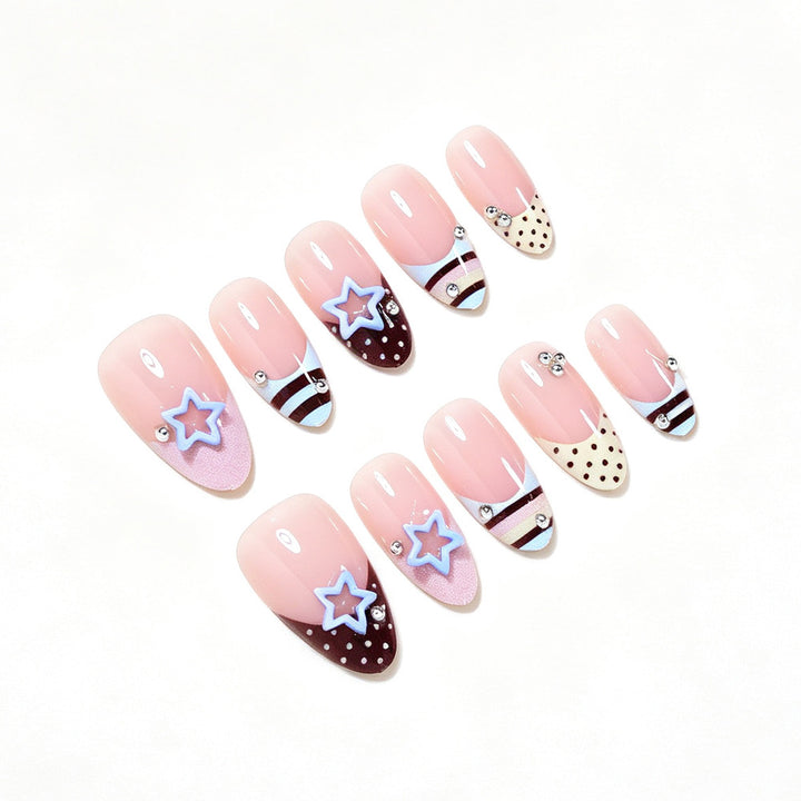 Creative Decorative Press-On Nail Art Set Kalsten