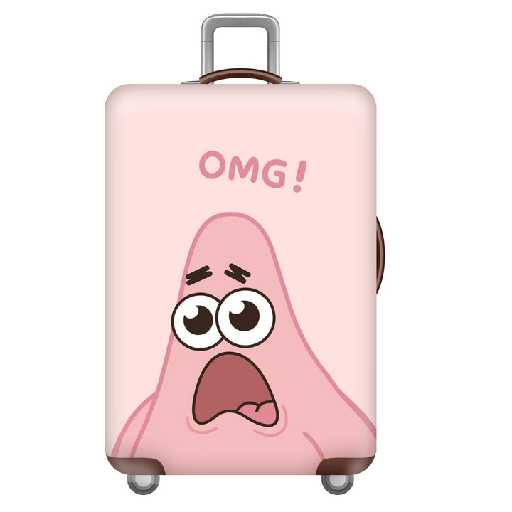 Unisex hard shell suitcase with colorful cartoon design Kalsten
