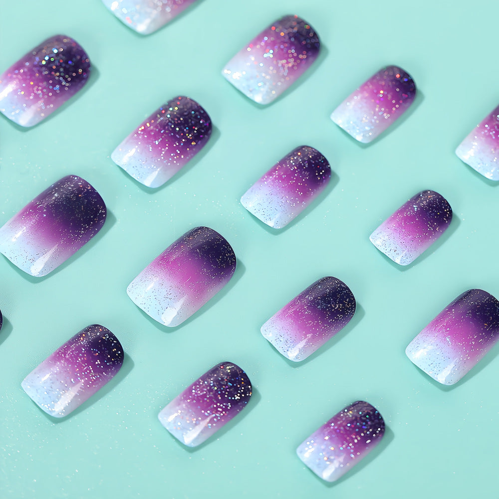 Acrylic nails with luxurious ombre effect Kalsten