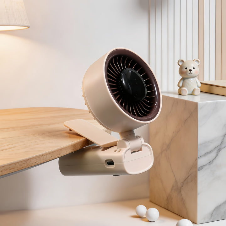 Portable Usb Fan with Digital Speed Display Kalsten