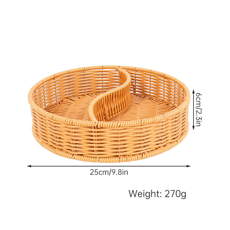 Round Woven Storage Organizer Kalsten