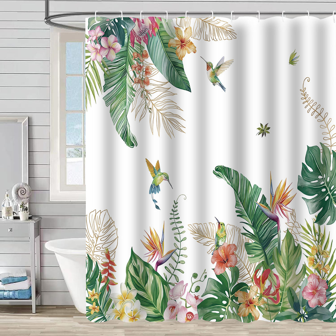 Nature-Inspired Shower Curtain Kalsten