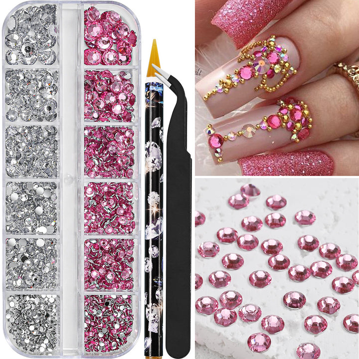 Crystal Rhinestone Nail Art Decoration Kit