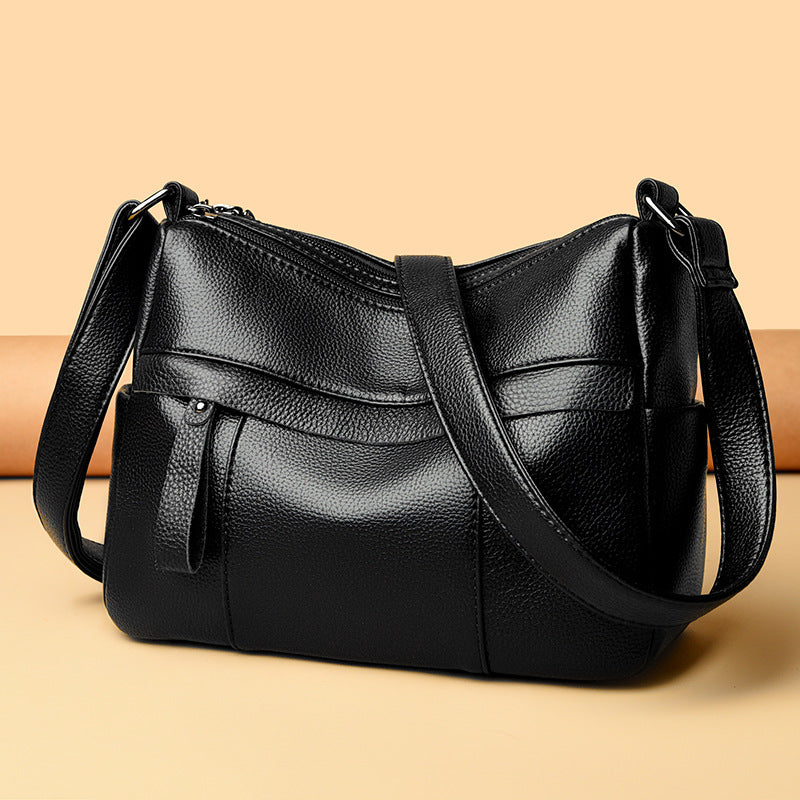 Elegant Multi-Pocket Shoulder Bag Kalsten