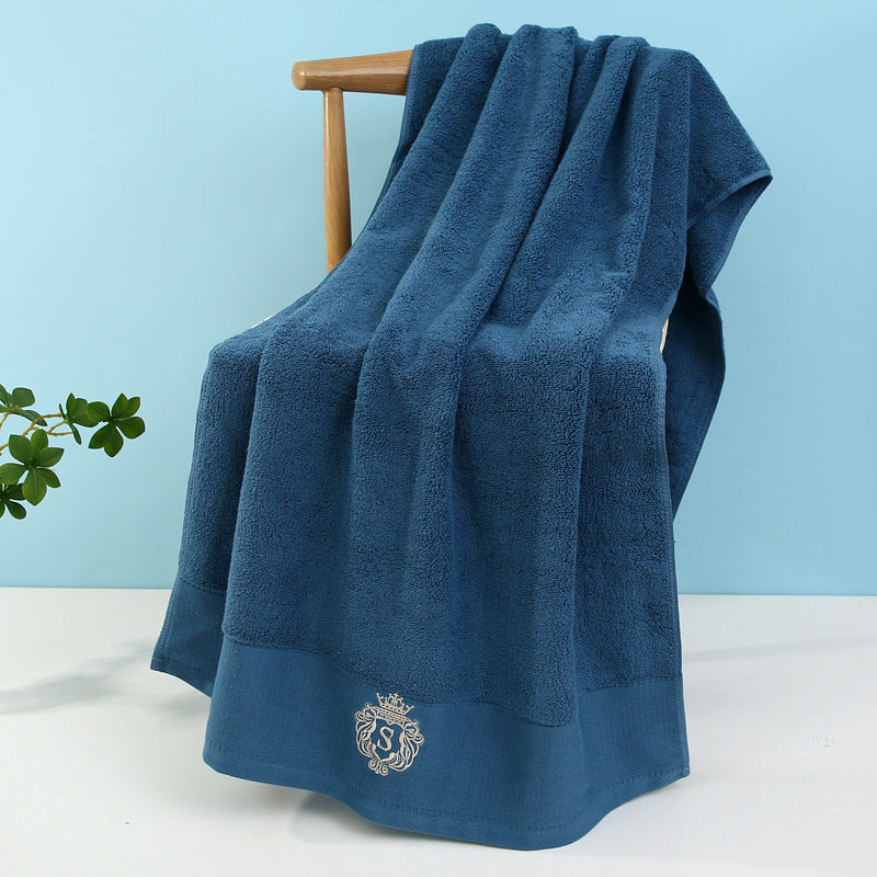 Luxurious Terry Bath Towel With Fine Border Kalsten
