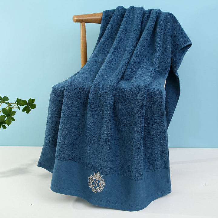 Luxurious Terry Bath Towel With Fine Border Kalsten