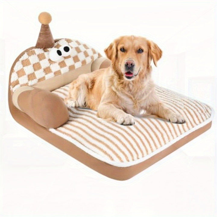Fun Cartoon Dog Bed