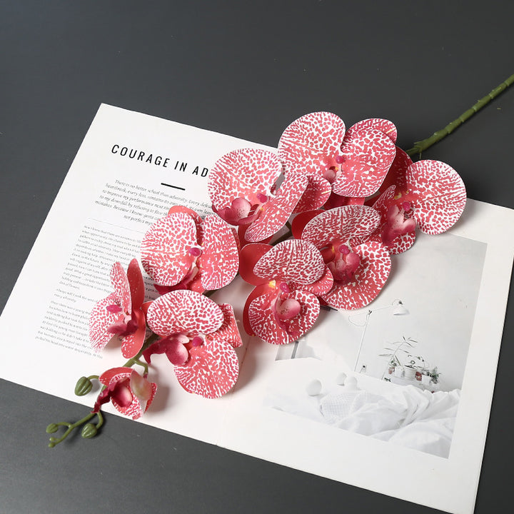 Decorative Faux Orchid Arrangement