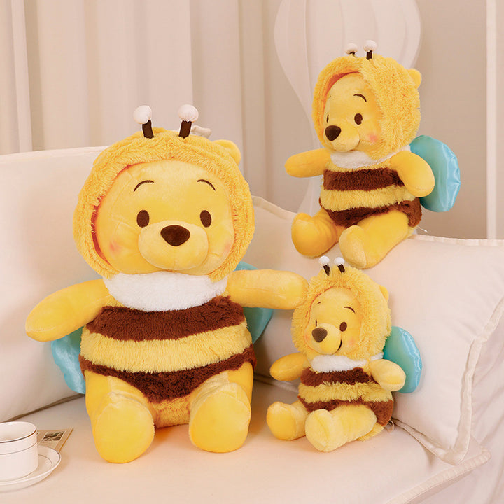Plush Bear in Bee Costume Cuddly Hooded Stuffed Toy Kalsten