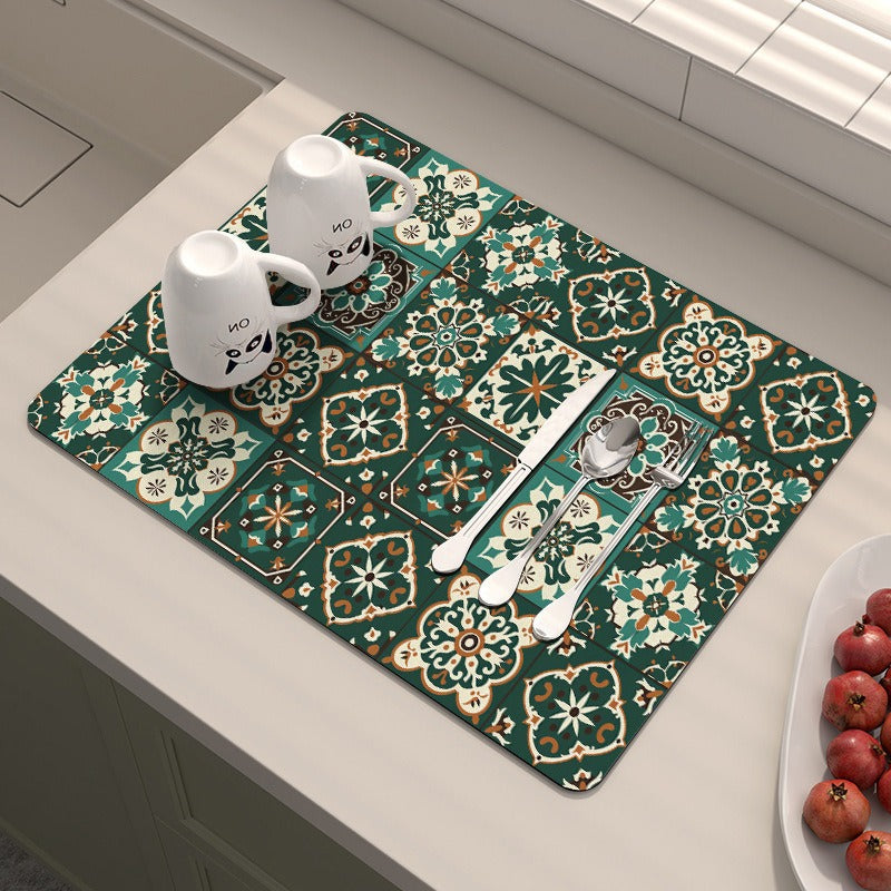 Decorative Kitchen Comfort Mat
