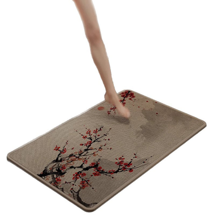 Absorbent Bathroom Floor Mat Kalsten