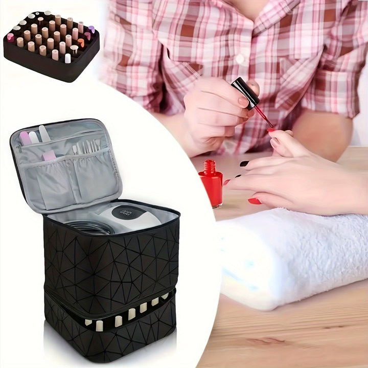 Cosmetic storage bag with two compartments Kalsten