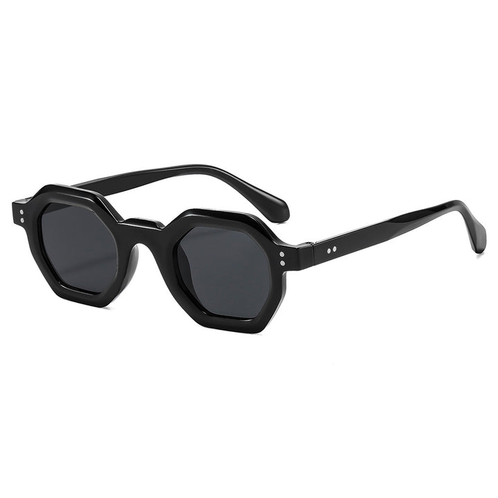 Women's octagonal sunglasses with stylish pattern and UV protection Kalsten