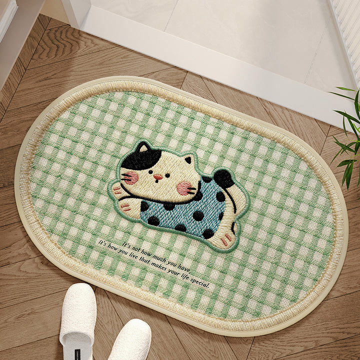 Adorable Dog-Themed Area Mat Kalsten