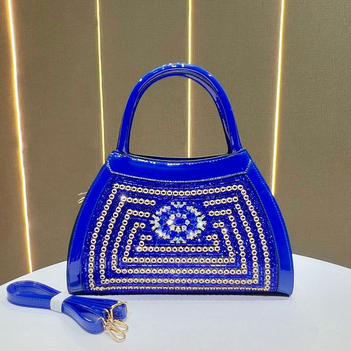 Embellished Padded Evening Handbag