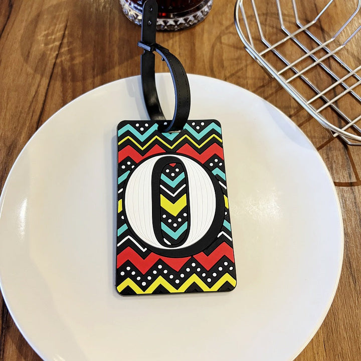 Playful Alphabet Luggage Tag Kalsten