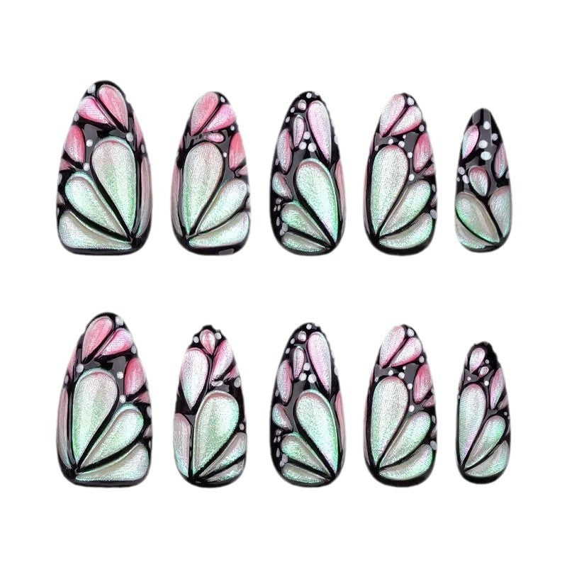 Elegant Butterfly Design Nail Art Kalsten