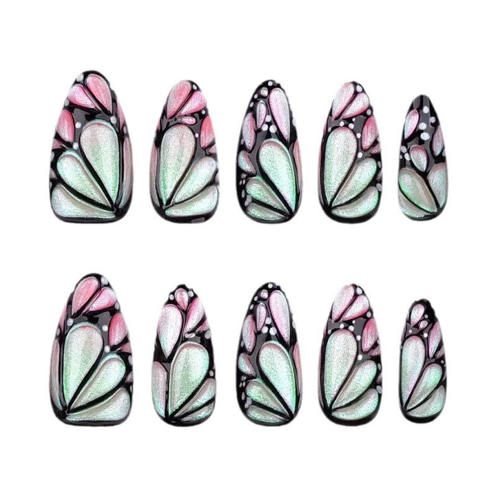 Elegant Butterfly Design Nail Art Kalsten