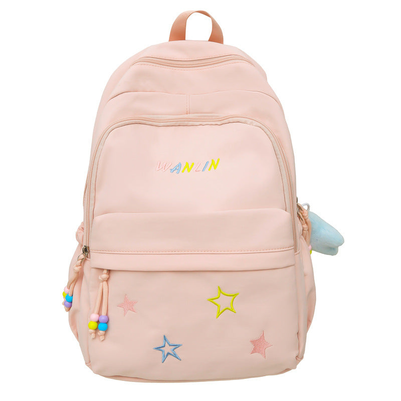 Playful Star-Embellished Backpack Kalsten