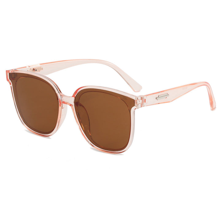 Ladies fashionable oversized sunglasses with combined frame Kalsten