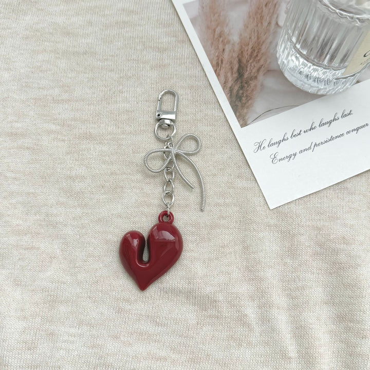 Artistic Heart Charm Keychain Kalsten