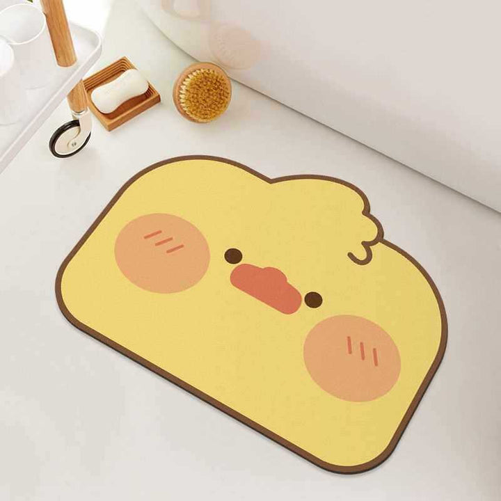Playful Penguin Bath Mat